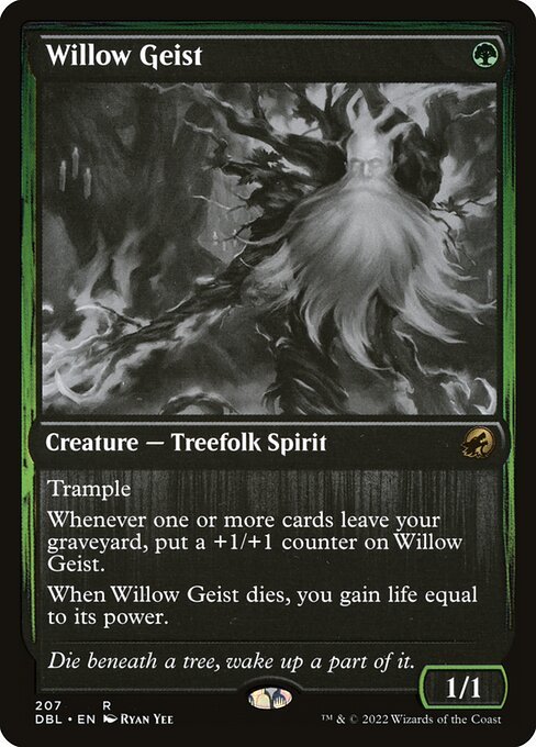 Willow Geist card from DBL #207