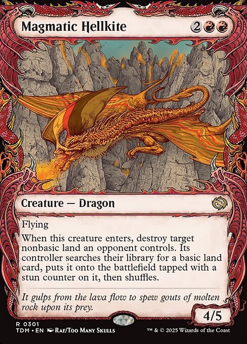 Magmatic Hellkite card from TDM #301