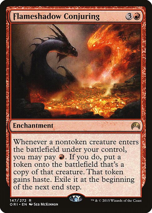 Flameshadow Conjuring card from ORI #147