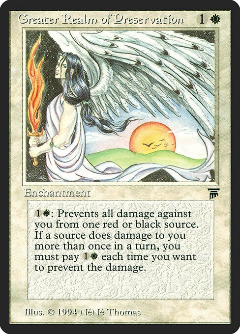 Greater Realm of Preservation card from LEG #product-3891