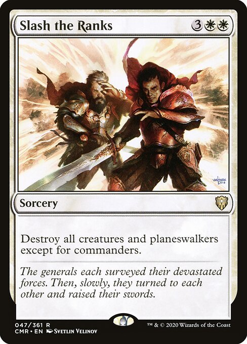 Slash the Ranks card from CMR #47