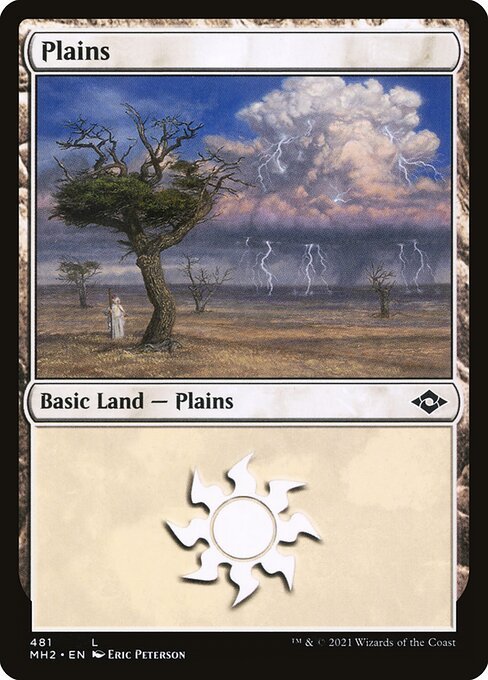 Plains (481) card from MH2 #481