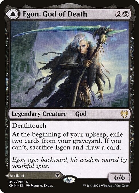 Egon, God of Death card from KHM #92