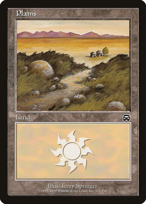 Plains (331) card from MMQ #331