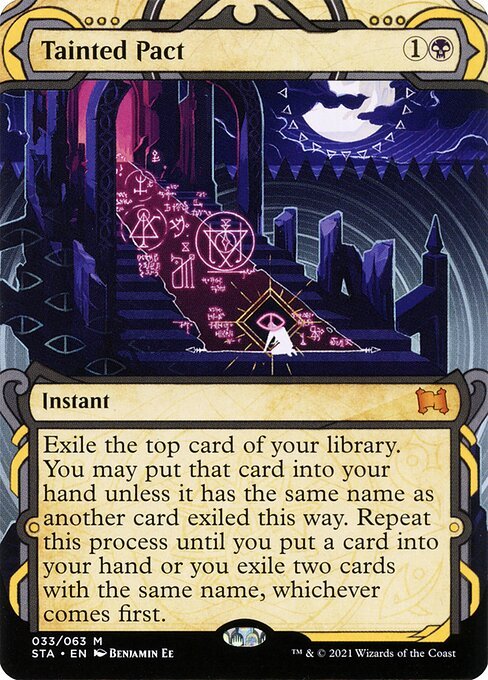 Tainted Pact card from STA #33