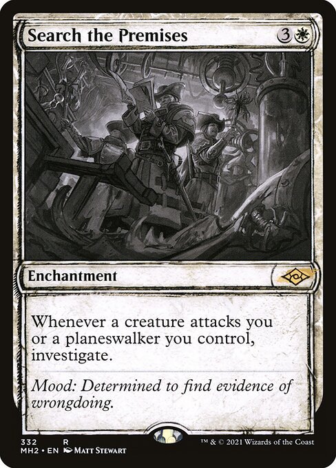Search the Premises card from MH2 #332
