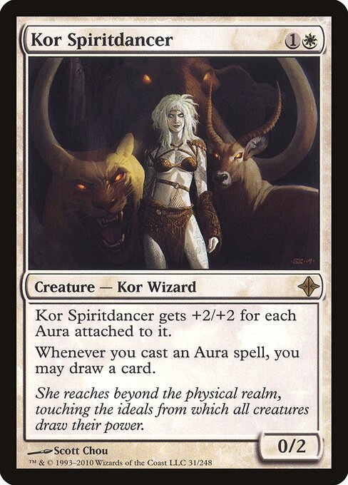 Kor Spiritdancer card from ROE #31
