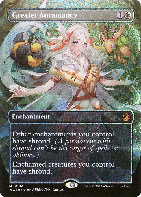 Greater Auramancy card from WOT #84