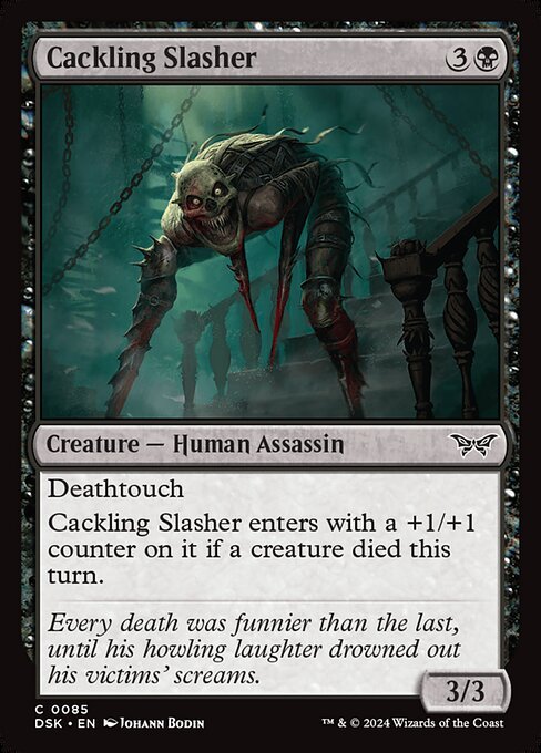 Cackling Slasher card from DSK #85