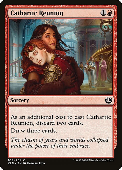 Cathartic Reunion card from KLD #109