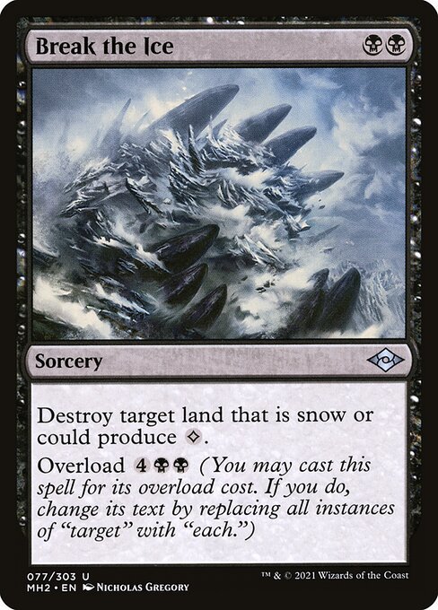 Break the Ice card from MH2 #77
