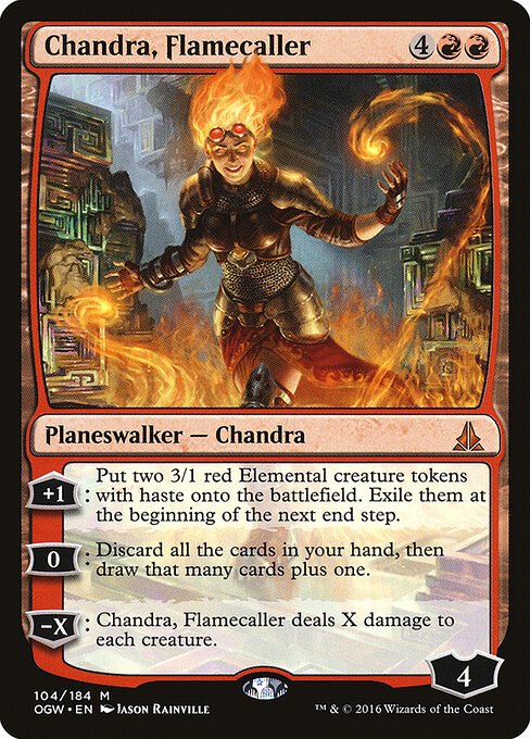 Chandra, Flamecaller card from OGW #104
