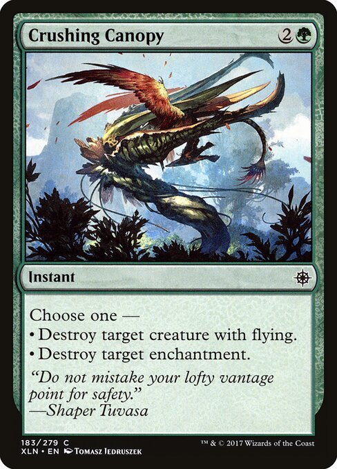 Crushing Canopy card from XLN #183