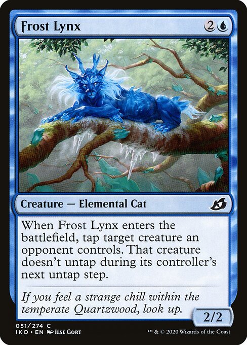Frost Lynx card from IKO #51