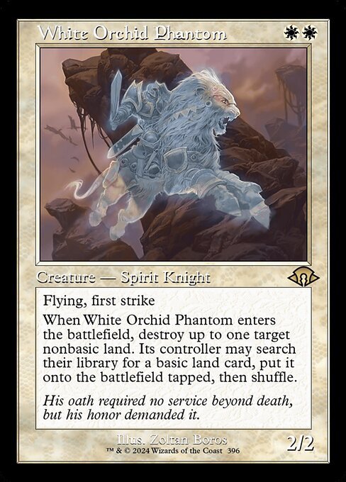 White Orchid Phantom card from MH3 #396