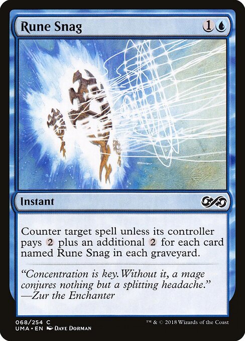 Rune Snag card from UMA #68