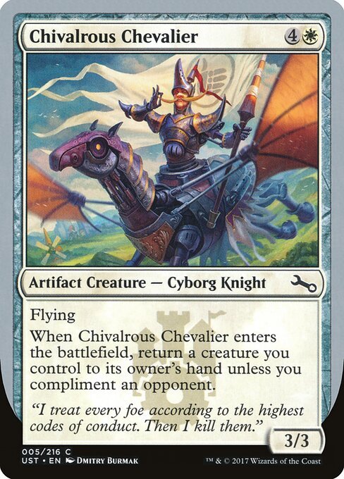 Chivalrous Chevalier card from UST #5