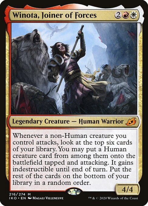 Winota, Joiner of Forces card from IKO #216