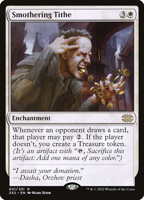 Smothering Tithe card from 2X2 #31