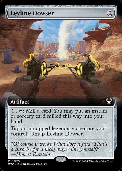 Leyline Dowser card from OTC #75