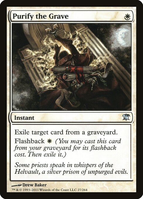 Purify the Grave card from ISD #27