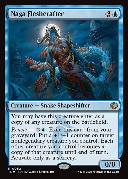 Naga Fleshcrafter card from TDM #52