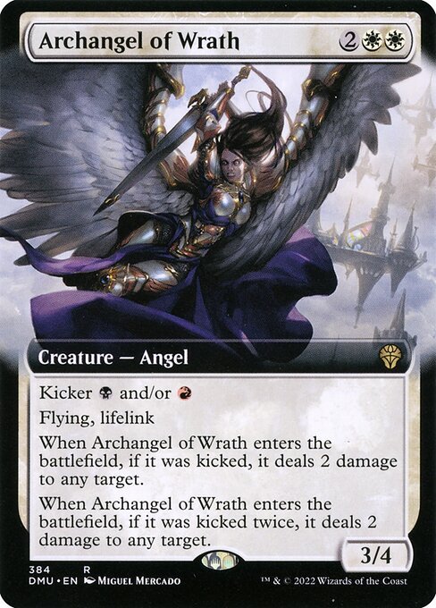 Archangel of Wrath card from DMU #384