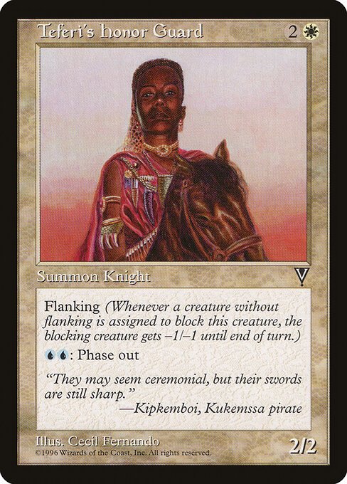 Teferi's Honor Guard card from VIS #product-5940