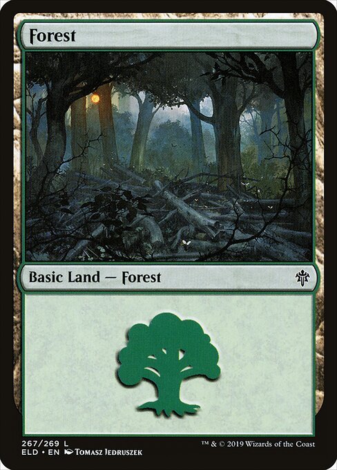 Forest (267) card from ELD #267