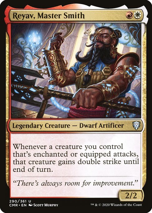 Reyav, Master Smith card from CMR #290