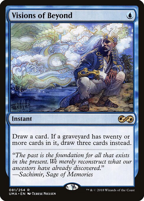 Visions of Beyond card from UMA #81