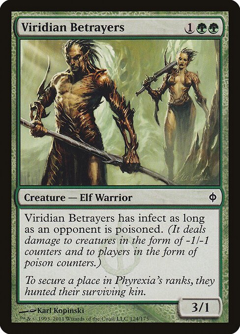 Viridian Betrayers card from NPH #124