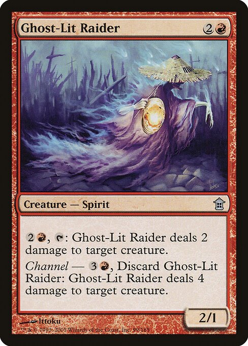 Ghost-Lit Raider card from SOK #99