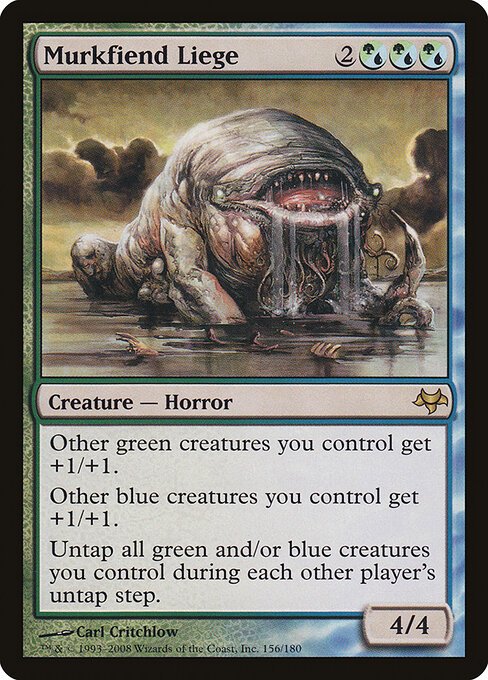 Murkfiend Liege card from EVE #156