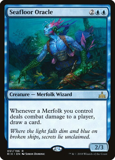 Seafloor Oracle card from RIX #51