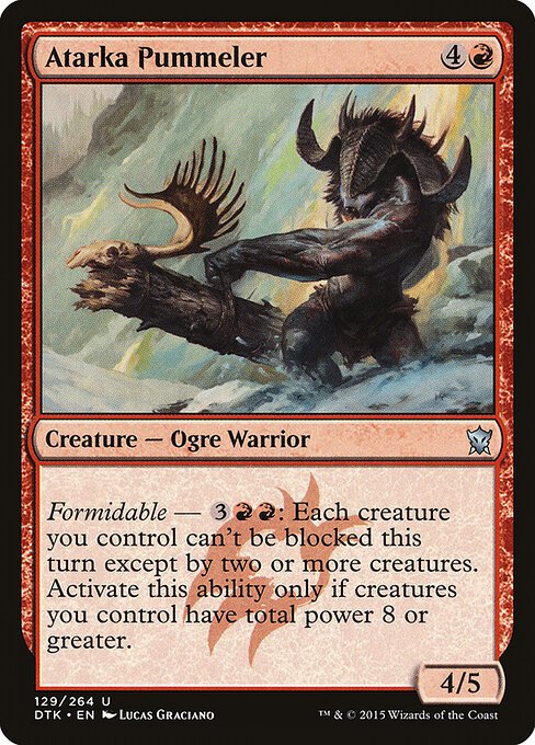 Atarka Pummeler card from DTK #129