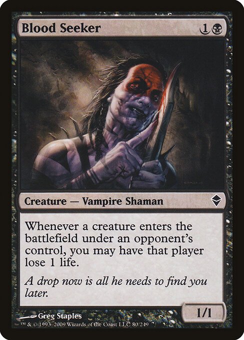 Blood Seeker card from ZEN #80
