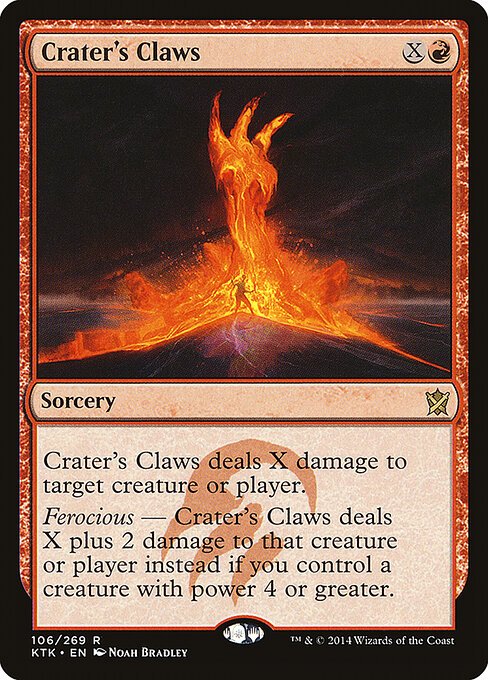 Crater's Claws card from KTK #106