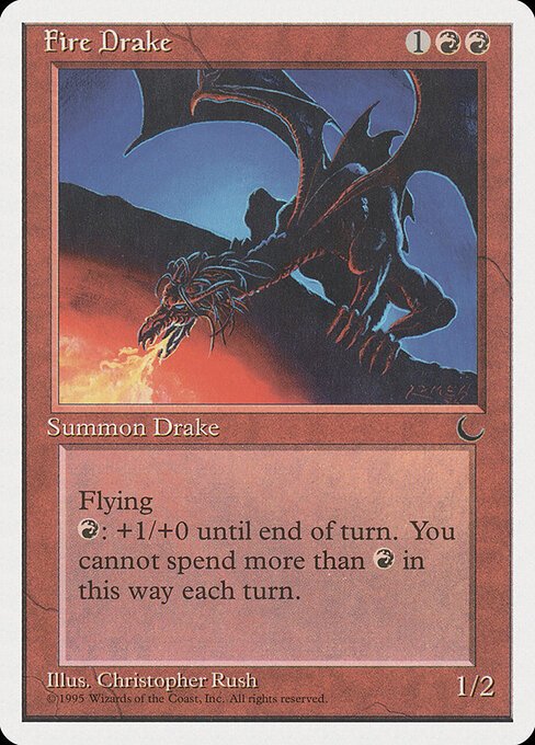 Fire Drake card from CHR #product-3392