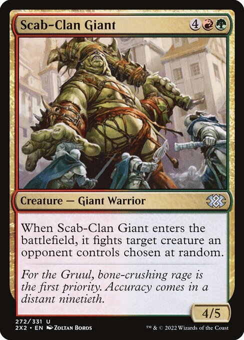 Scab-Clan Giant card from 2X2 #272