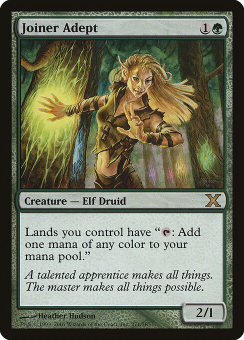 Joiner Adept card from 10E #271