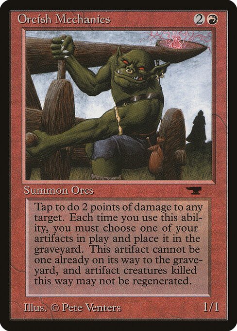 Orcish Mechanics card from ATQ #product-3303