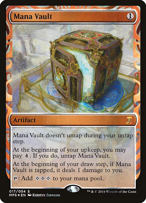 Mana Vault card from MPS #17