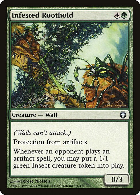 Infested Roothold card from DST #76
