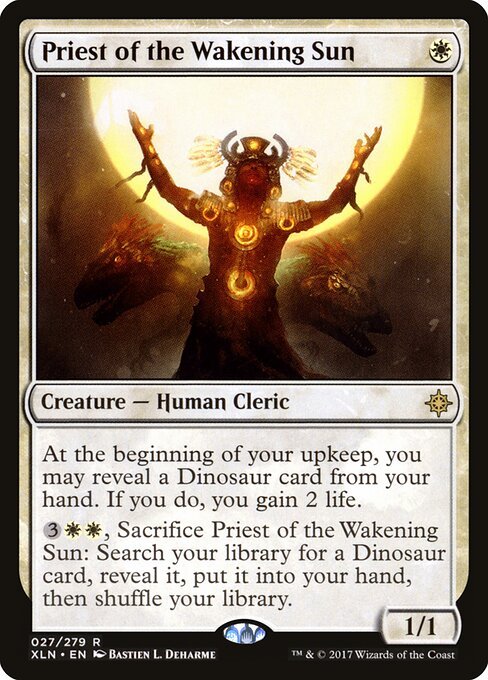 Priest of the Wakening Sun card from XLN #27