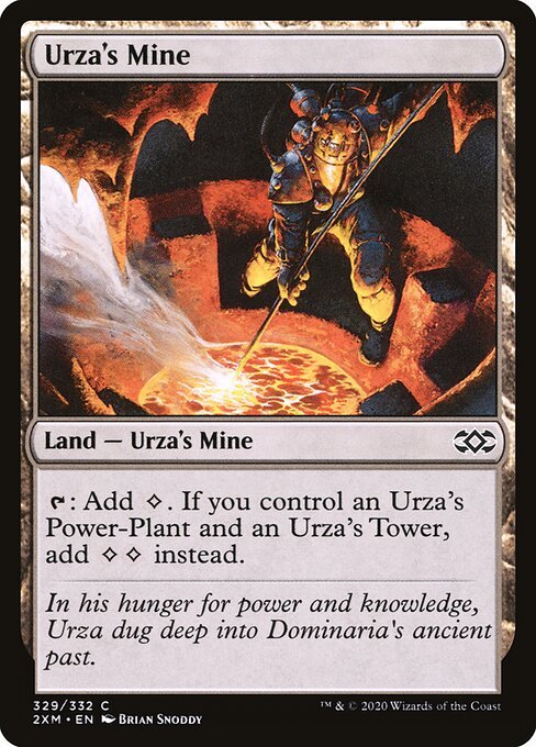 Urza's Mine card from 2XM #329