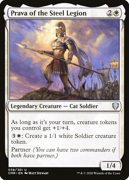 Prava of the Steel Legion card from CMR #38