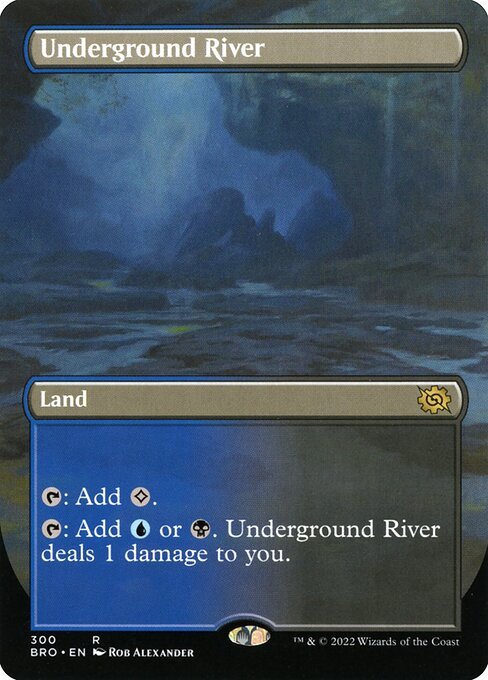 Underground River card from BRO #300