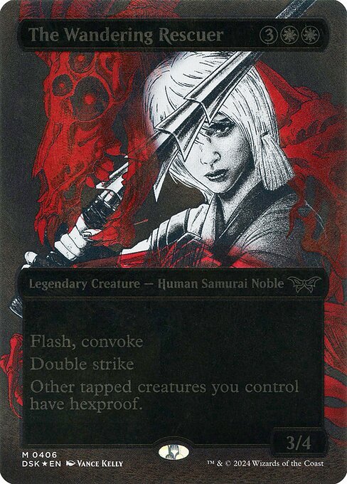 The Wandering Rescuer card from DSK #406