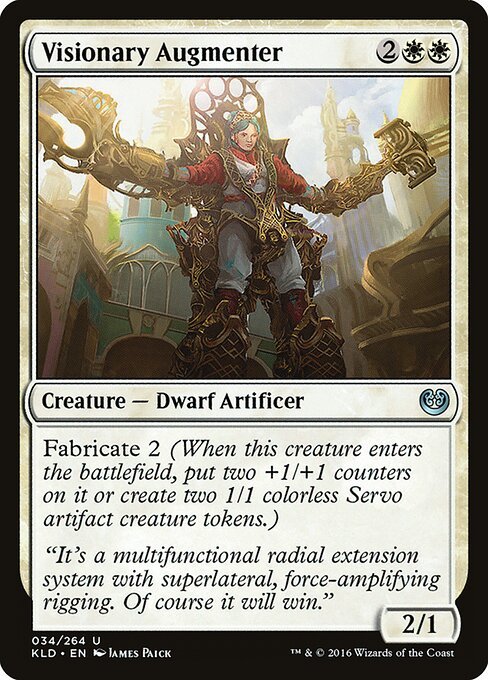 Visionary Augmenter card from KLD #34